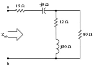 150
-j9 n
HE
12Ω
80 2
j5on
b
