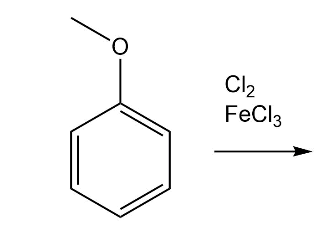 Cl,
FeCl3
