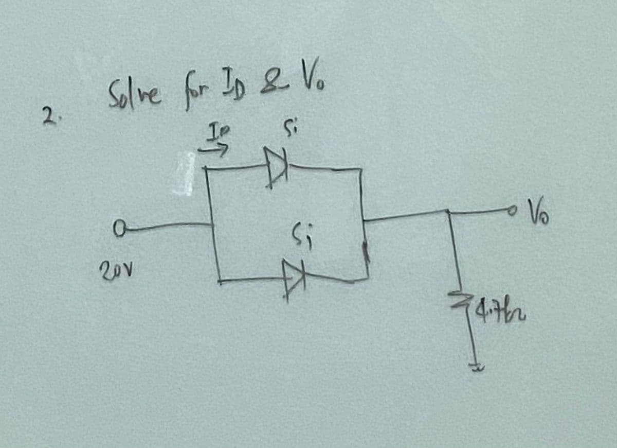 2.
Solve for ID & Vo
Ip
Si
201
Si
- Vo
14th