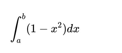 (1 – 2²)dæ
a
