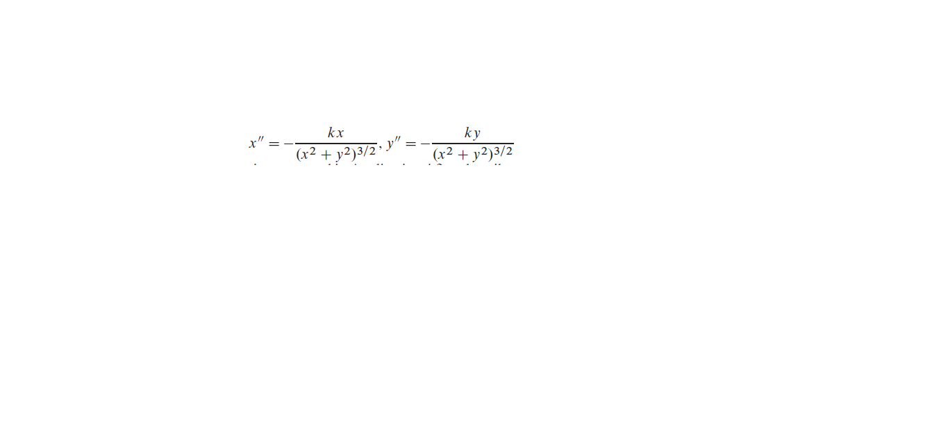 kx
ky
x"
(x² + y²)3/2`
(x2 + y²)3/2
