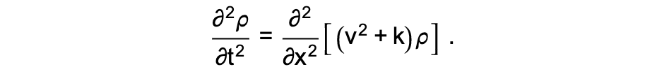 2²p
2²
=
at² ax² [ (v² + k)p].