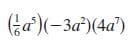 Ga)(
– 3a²)(4a')
