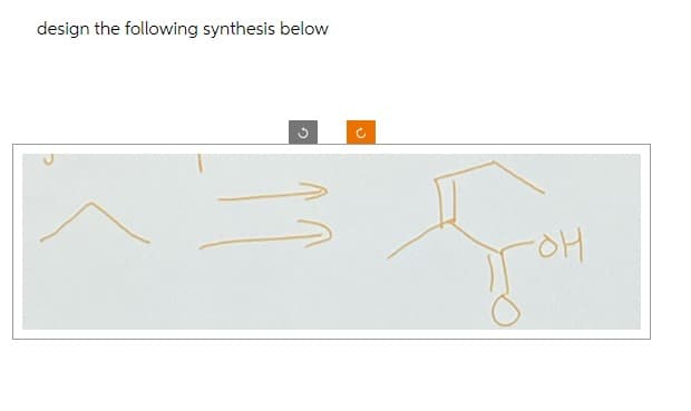 design the following synthesis below
ㅇ
C
애