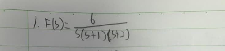 1. F6)=
