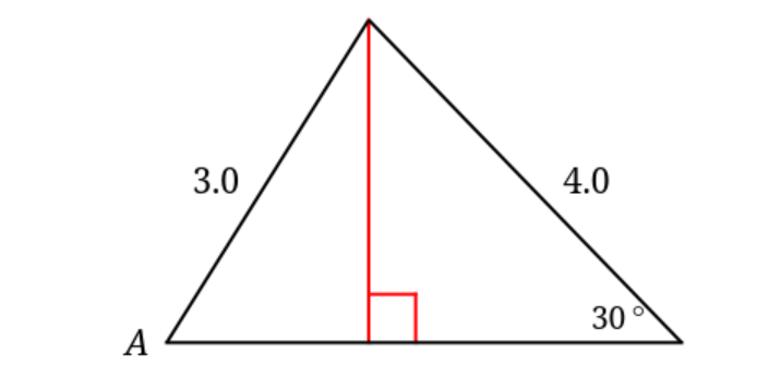 3.0
4.0
30°
А
