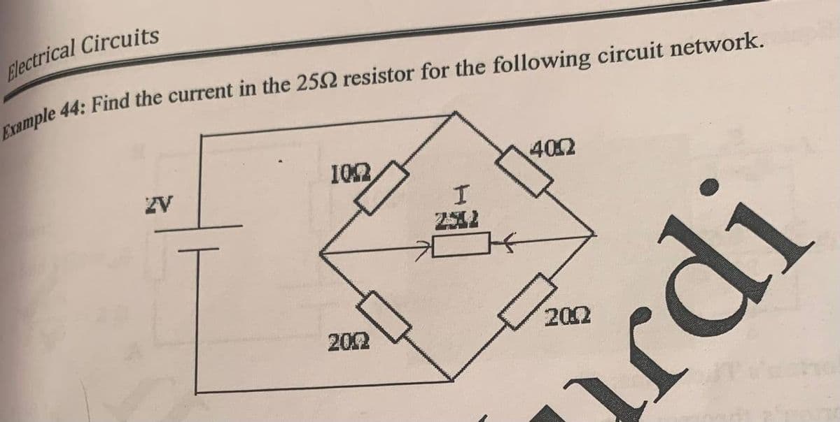 Electrical Circuits
100
402
ZV
2512
202
202
rdi
