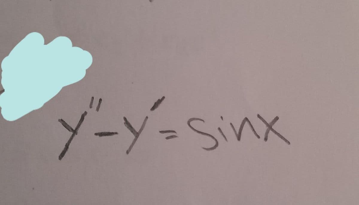 y-y-Sinx
