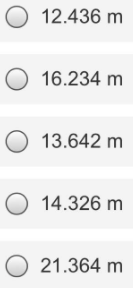 12.436 m
16.234 m
O 13.642 m
O 14.326 m
21.364 m
