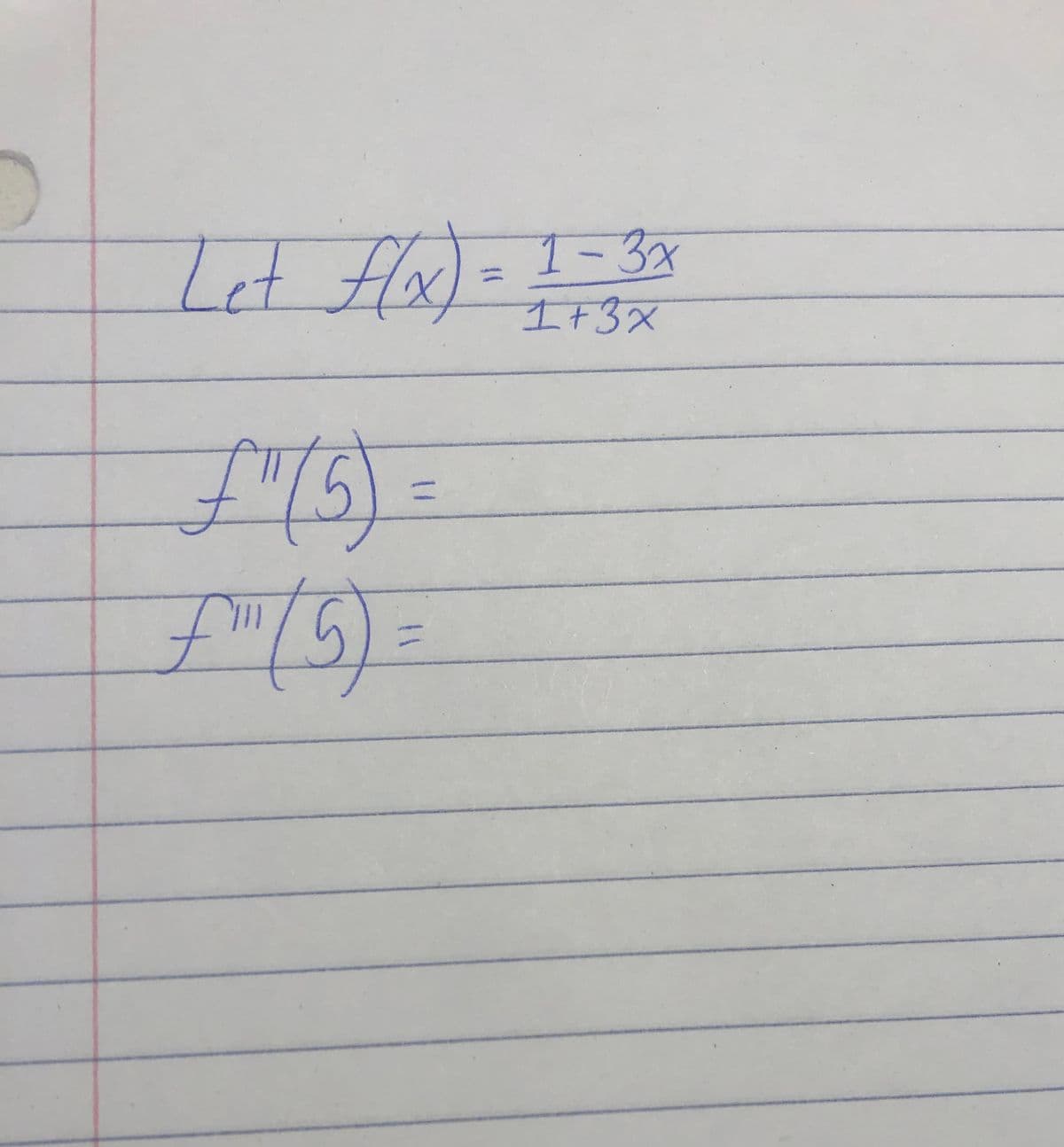 Let flox)-
= 1
I-3x
I+3X
