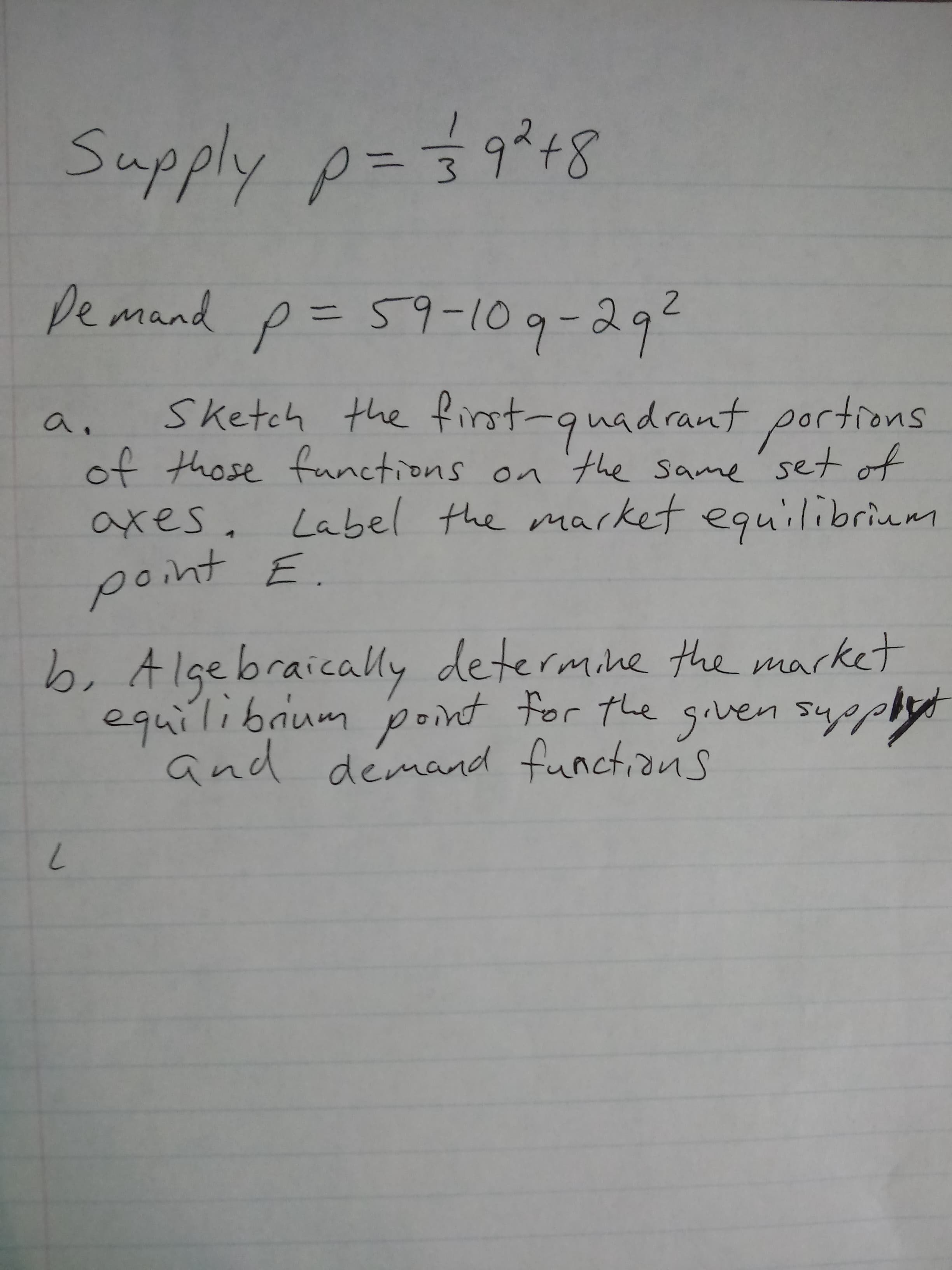 Supply p=39°48
De mand p= 59-109-29°
2
131
