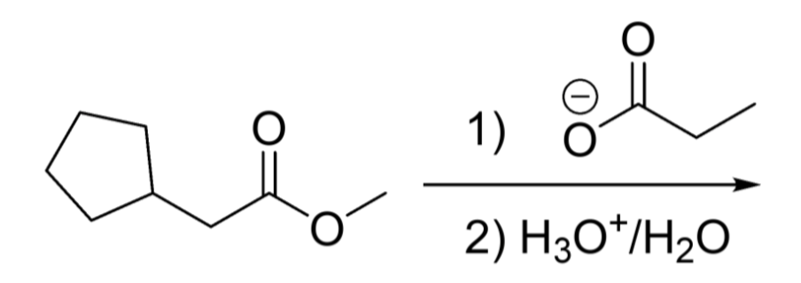 1)
2) H3O+/H₂O