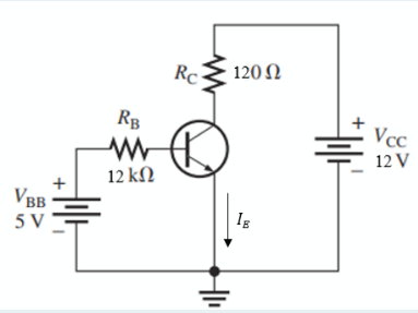 VBB
5 V
RB
www
12 ΚΩ
Rc
120 Ω
Ig
Vcc
12 V