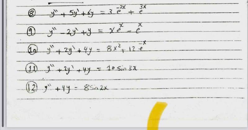 -2X
3X
Ly+2y+47= 8x412e
%3D
12)
