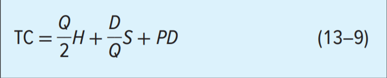 TC =H+ S + PD
2H+s-
(13–9)
