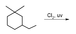 Cl2, uv
