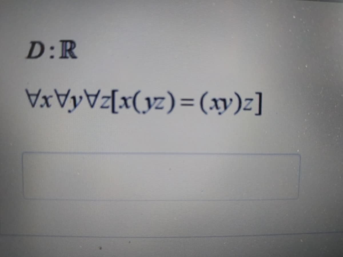 [z(x) = (ZA)x]ZẠAXA
D:R