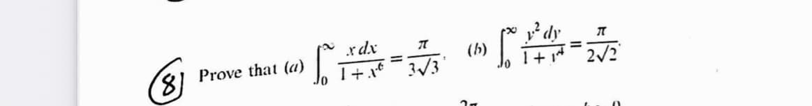 .rdx
dy
8)
(b)
I+3/3
Prove that (a)
%3D
