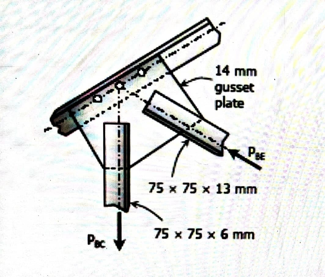 Pac
M
14 mm
gusset
plate
PBE
75 x 75 x 13 mm
75 x 75 x 6 mm