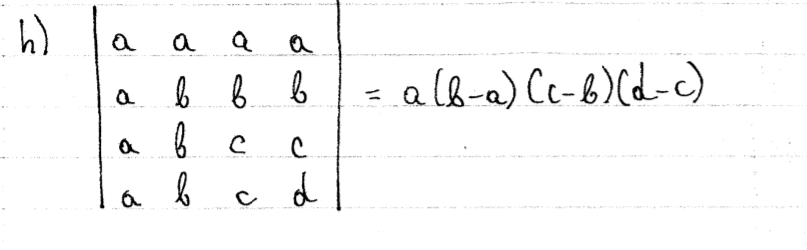 h)
a
b b b
a lk-a) Ce-6)(d-c)
