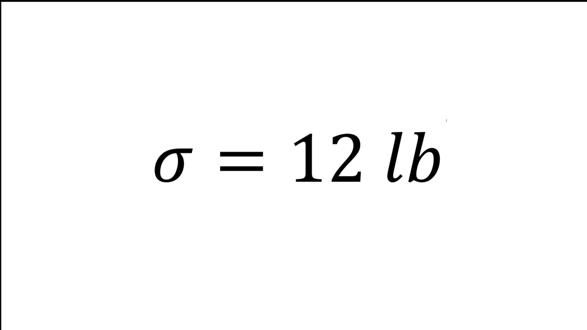 o =
12lb
