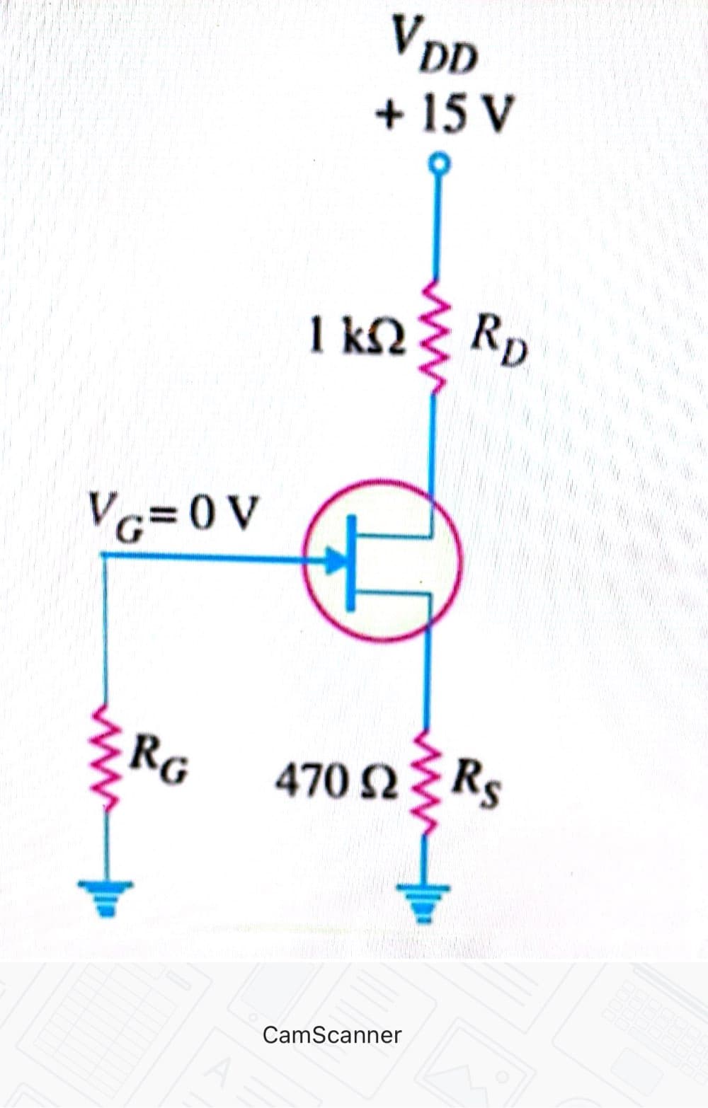 VG=0V
RG
VDD
+ 15 V
ΙΩΣ RD
470 ΩΣ RS
CamScanner