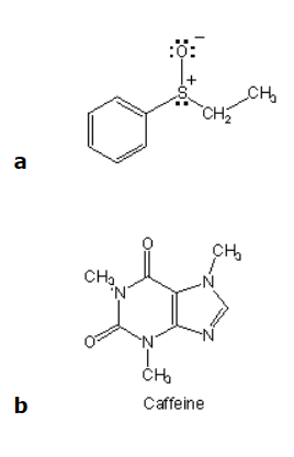 a
b
CH₂
:0:
CH₂
CЊ
Caffeine
СЊ
СЊ