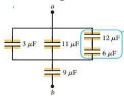 12 uF
3 µF
11 F
6 µF
9 µF
