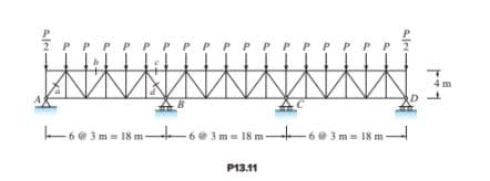 -603m = 18 m-
m= 18 m
6 @ 3 m = 18 m-
-6@ 3
P13.11
of
of
of
of
