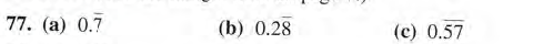 77. (а) 0.7
(b) 0.28
(с) 0.57
