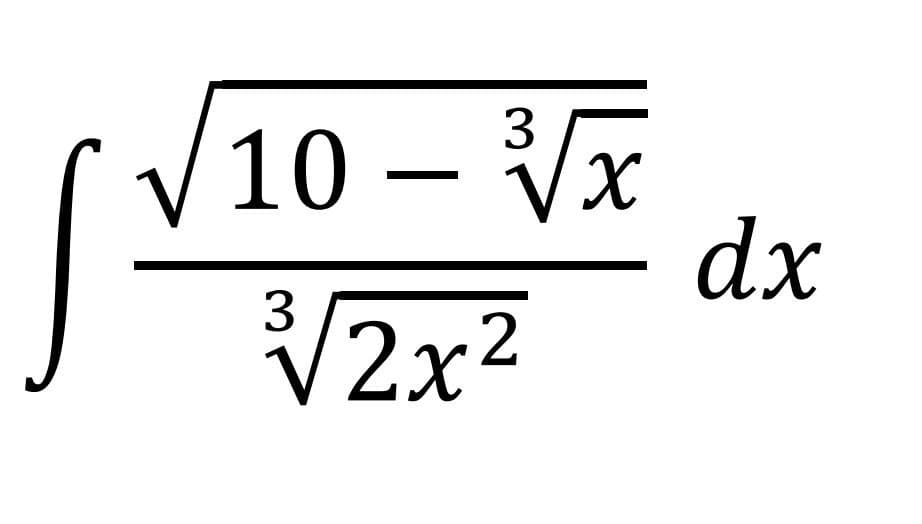 10 – Vx
dx
V2x2
