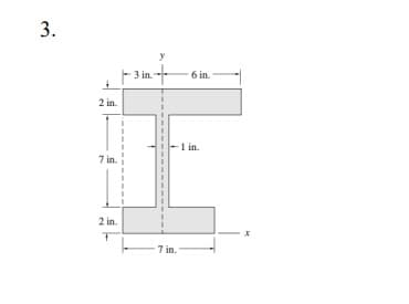 3.
2 in.
7 in.
2 in.
T
3 in
6 in.
-1 in.
7 in."