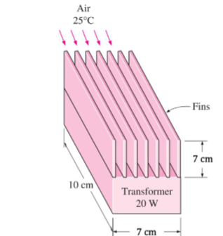 Air
25°C
*****
10 cm
www.
ANN
Transformer
20 W
7 cm
-Fins
7 cm