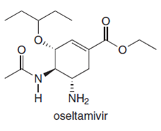 Он.
NH2
oseltamivir
Z-I
