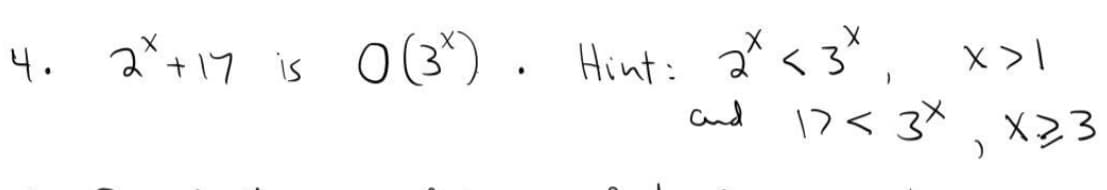 4. +7 s 0(3). Hint: 2く3。
and 17<3*
X23
