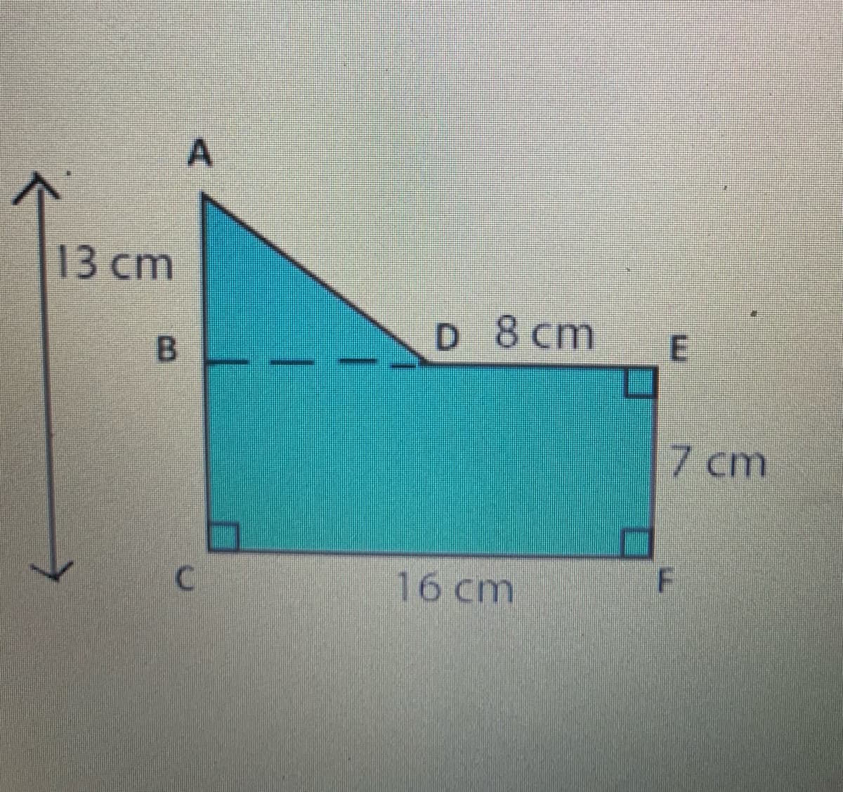 13 cm
D 8 cm
B.
7 cm
16 cm
