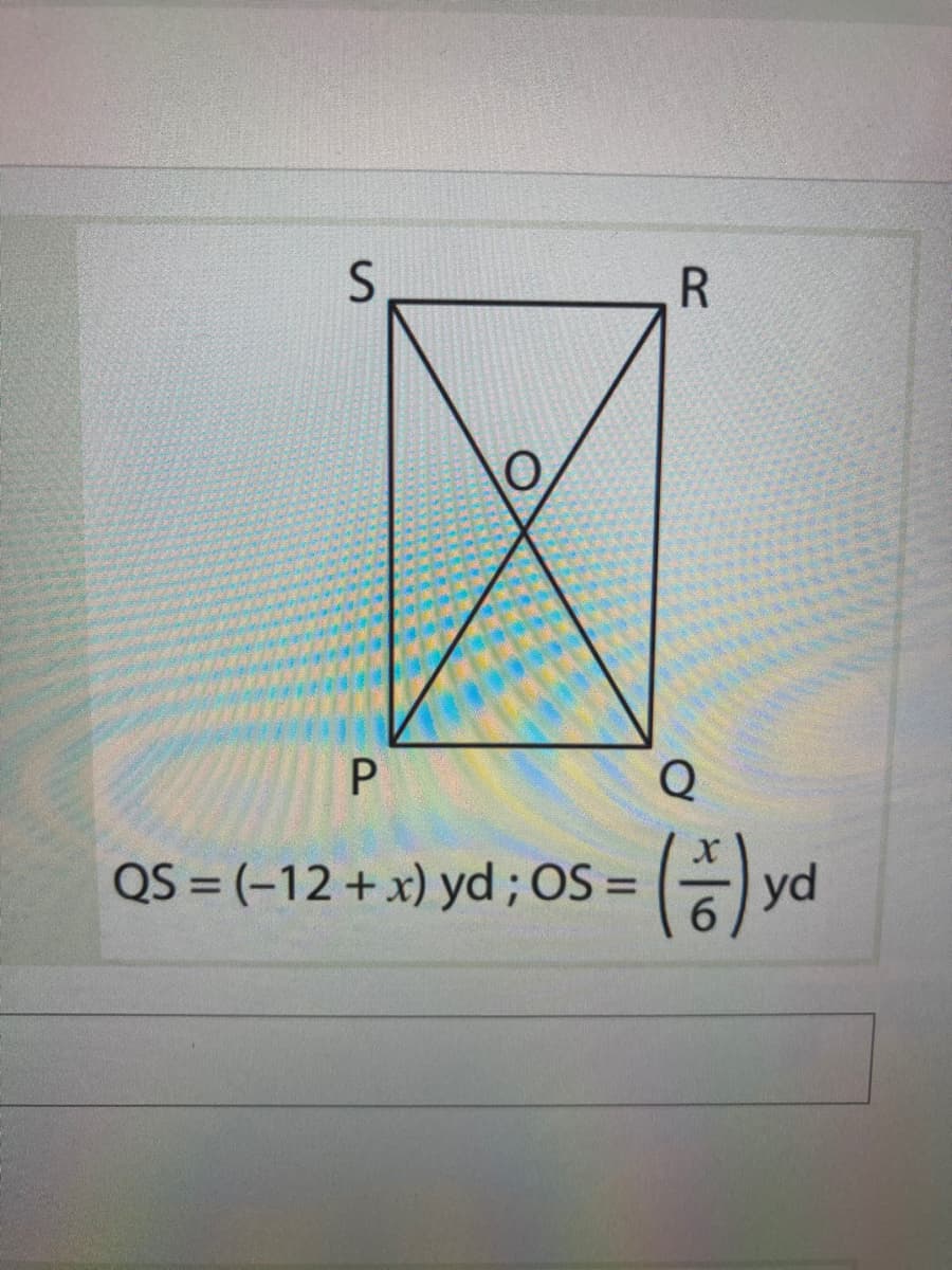 Q
QS = (-12 +x) yd; OS =
6.
= (= y
%3D
