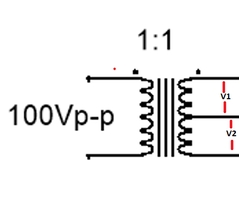 100Vp-p
1:1
www
V1
一
「
V2
I