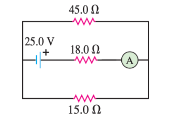 45.0 N
25.0 V
18.0 N
+
A
15.0 N
