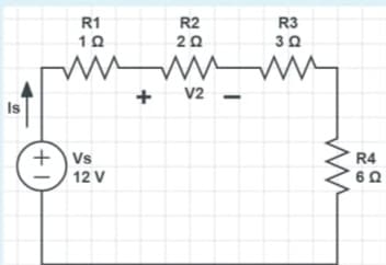 R2
20
R1
R3
10
30
v2
+Vs
R4
12 V
+
