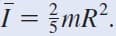 = {mR².
