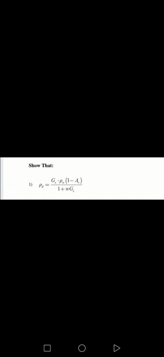 Show That:
G, p.(1-4.)
1)
1+wG,
O O D

