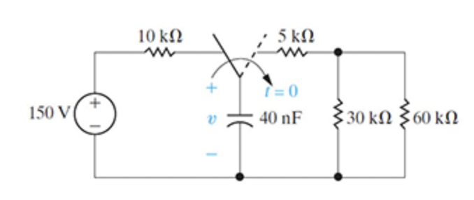 10 kN
5 kN
150 V
40 nF
30 kΩ 60 ΚΩ
