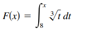 F(x)
/1 dt
