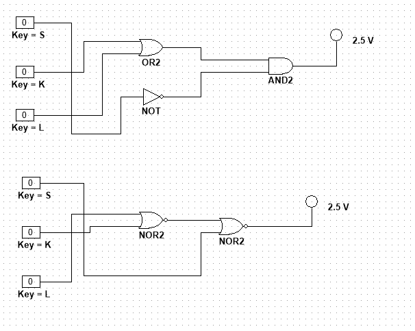 0
Key S
=
0
Key - K
0
Key = L
0
Key S
=
0
Key = K
0
Key - L
OR2
A
NOT
NOR2
NOR2
AND2
2.5 V
2.5 V