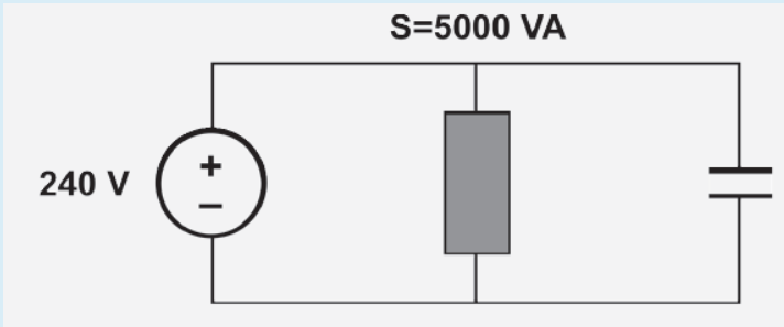 S=5000 VA
+
240 V
