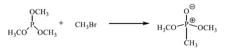 OCH3
P
H,Co
H;CO OCH;
+
CH3Br
H;CO OCH3
ČH3
