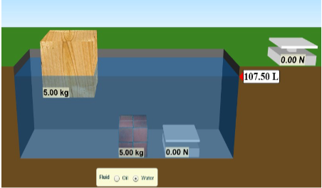 0.00 N
107.50 L
5.00 kg
5.00 kg
0.00 N
Fluid
O O Waner
