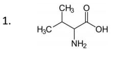 CH3
1.
H3C
НО
NH2
