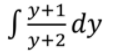 S dy
У+1
y+2
